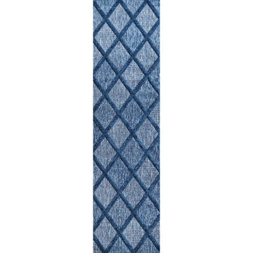 Salines Diamond Trellis Indoor/outdoor Area Rug